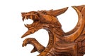 Toy wood dragon Royalty Free Stock Photo