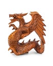 Toy wood dragon Royalty Free Stock Photo