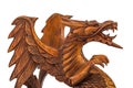 Toy wood dragon Royalty Free Stock Photo