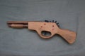 Toy wood gun