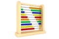 Toy wooden abacus Royalty Free Stock Photo