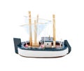 Toy Wooden Sail Boat Royalty Free Stock Photo