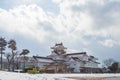 Toyama castle in Toyama city