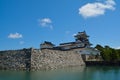 Toyama Castle in Toyama city Royalty Free Stock Photo