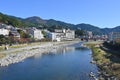 View from Hida Express train, Japan