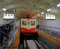 Underground rail track in Toyama, Japan Royalty Free Stock Photo