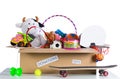 Toybox to donate Royalty Free Stock Photo