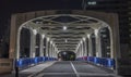 Toyomibashi bridge over the Sumida River, Tokyo