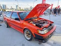 Toyota Ae86 at GT Summer fest in San Juan, Philippines Royalty Free Stock Photo
