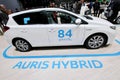 Toyota auris hybrid car