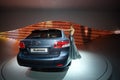 Toyota avensis new model Royalty Free Stock Photo