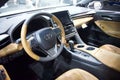 Toyota Car Interior with Leather