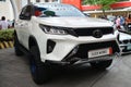 Toyota fortuner at Revolve Car Show in Manila, Philippines Royalty Free Stock Photo