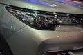 Toyota fortuner suv head light at Philippine International Motor Show in Pasay, Philippines Royalty Free Stock Photo