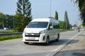 Toyota Hiace premio White car