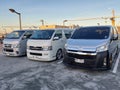 Toyota hiace at Shinnenkai car meet in Quezon City, Philippines