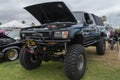 Toyota Hilux 1994 on display