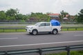 Toyota Hilux double cabin pickup truck Royalty Free Stock Photo