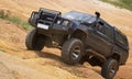 Toyota Hilux 4x4 1990 Climbing Royalty Free Stock Photo