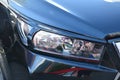 Toyota innova headlight at Bumper to Bumper car show in Pasay, Philippines Royalty Free Stock Photo