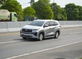 Toyota innova zenix Silver Royalty Free Stock Photo