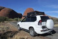 Toyota - Land Cruiser 120 Prado in a remote location during a road trip in Australia