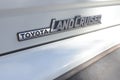 Toyota Land Cruiser Sign and Symbol Logo Royalty Free Stock Photo
