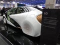 Toyota LQ Concept Car at the Auto Show