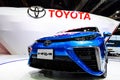 Toyota Mirai, Hydrogen engine vehicle Royalty Free Stock Photo