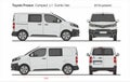 Toyota Proace Combi Compact Van L1 2016-present