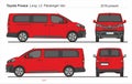 Toyota Proace Passenger Long Van L3 2016-present