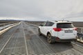 Toyota RAV4 in Iceland, Single-lane bridge