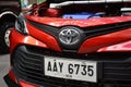 Toyota vios at Revolve Car Show in Manila, Philippines