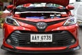 Toyota vios at Revolve Car Show in Manila, Philippines