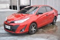 Toyota vios at rewind the culture car meet in Paranaque, Philippines