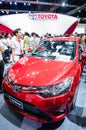 Toyota VIOS at Thailand motor show.
