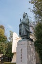 Toyotomi Hideyori Statue at Tamatsukuri Inari Shrine in Osaka, Japan. Toyotomi Hideyori 1593-1615 Royalty Free Stock Photo