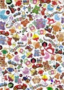 Toys background Royalty Free Stock Photo