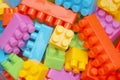 Toys building blocks, colorful plastic constructor for children