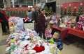 Toys for children at Christmas dinner for US Soldiers at Wounded Warrior Center, Camp Pendleton, North of San Diego, California Royalty Free Stock Photo