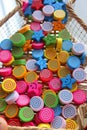 Toys for children - colorful wooden beads