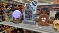 Toys and decorations for Halloween in store