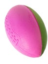 Toys: Foam Football in Pink and Green Royalty Free Stock Photo