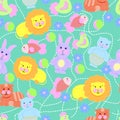 Toys pattern seamless