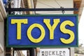 Toys Sign Royalty Free Stock Photo