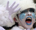 The Toys Theater group performs at the International Festival of Street Theater B-Fit, Bucharest