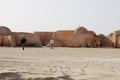 Star Wars Mos Espa  Film Set, Sahara Desert, Tamerza, Tunisia Royalty Free Stock Photo