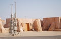 Star Wars Mos Espa  Film Set, Sahara Desert, Tamerza, Tunisia Royalty Free Stock Photo