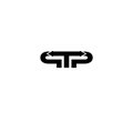 TPP Letter monogram Initial Logo Design Template Vector Illustration. TPP elegant and Professional icon design Royalty Free Stock Photo