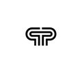 TPP Letter monogram Initial Logo Design Template Vector Illustration. TPP elegant and Professional icon design Royalty Free Stock Photo